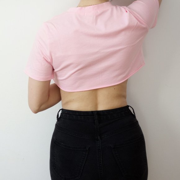 Underboob Crop Tee - Picture 2 of 5